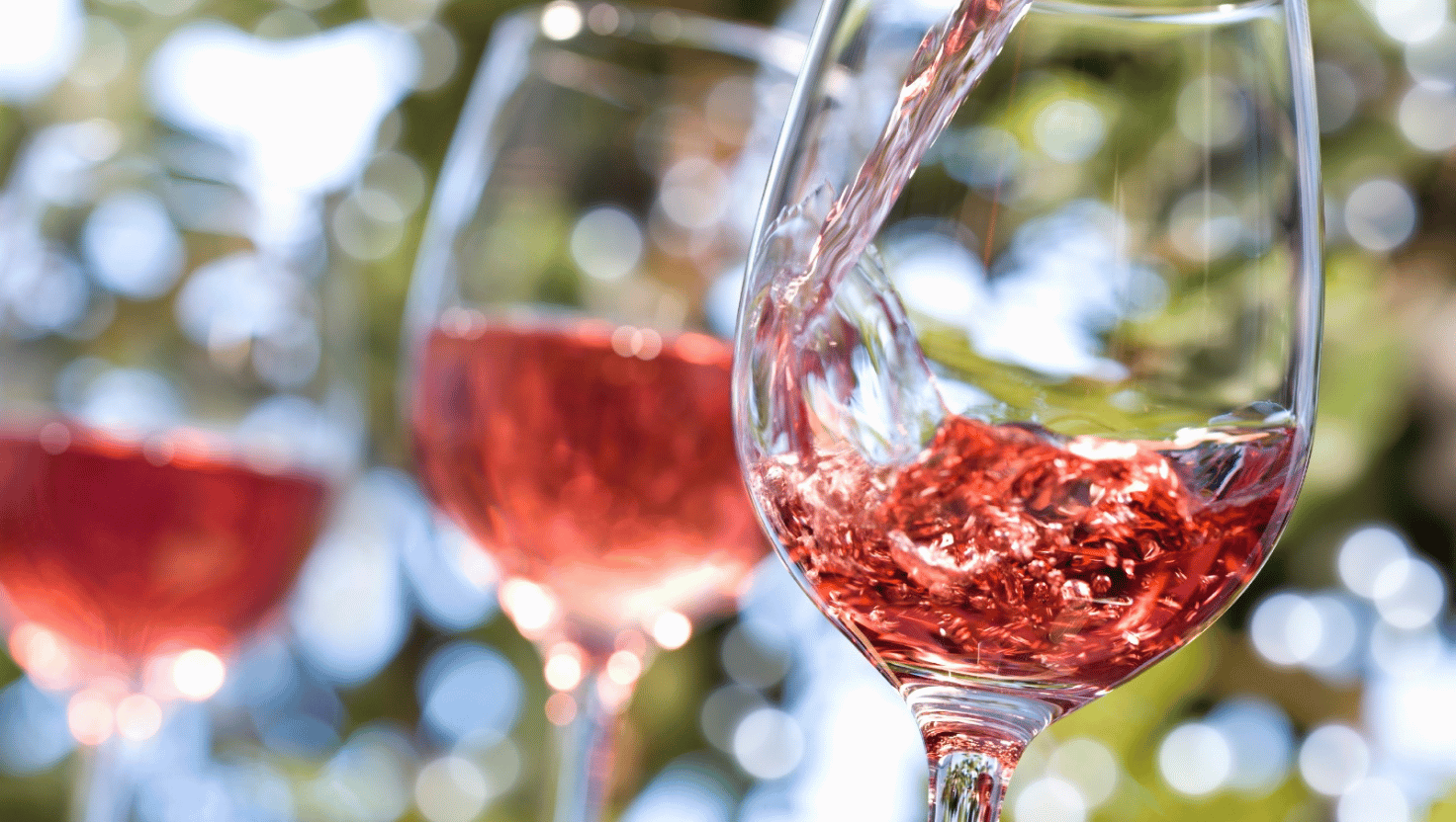 como o vinho rose e feito