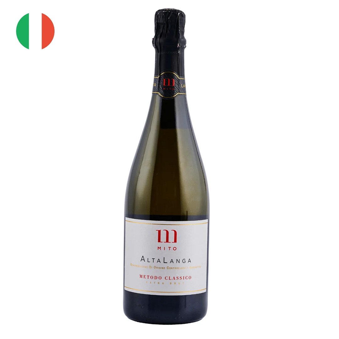 01 espumante mito extra brut alta langa 750ml