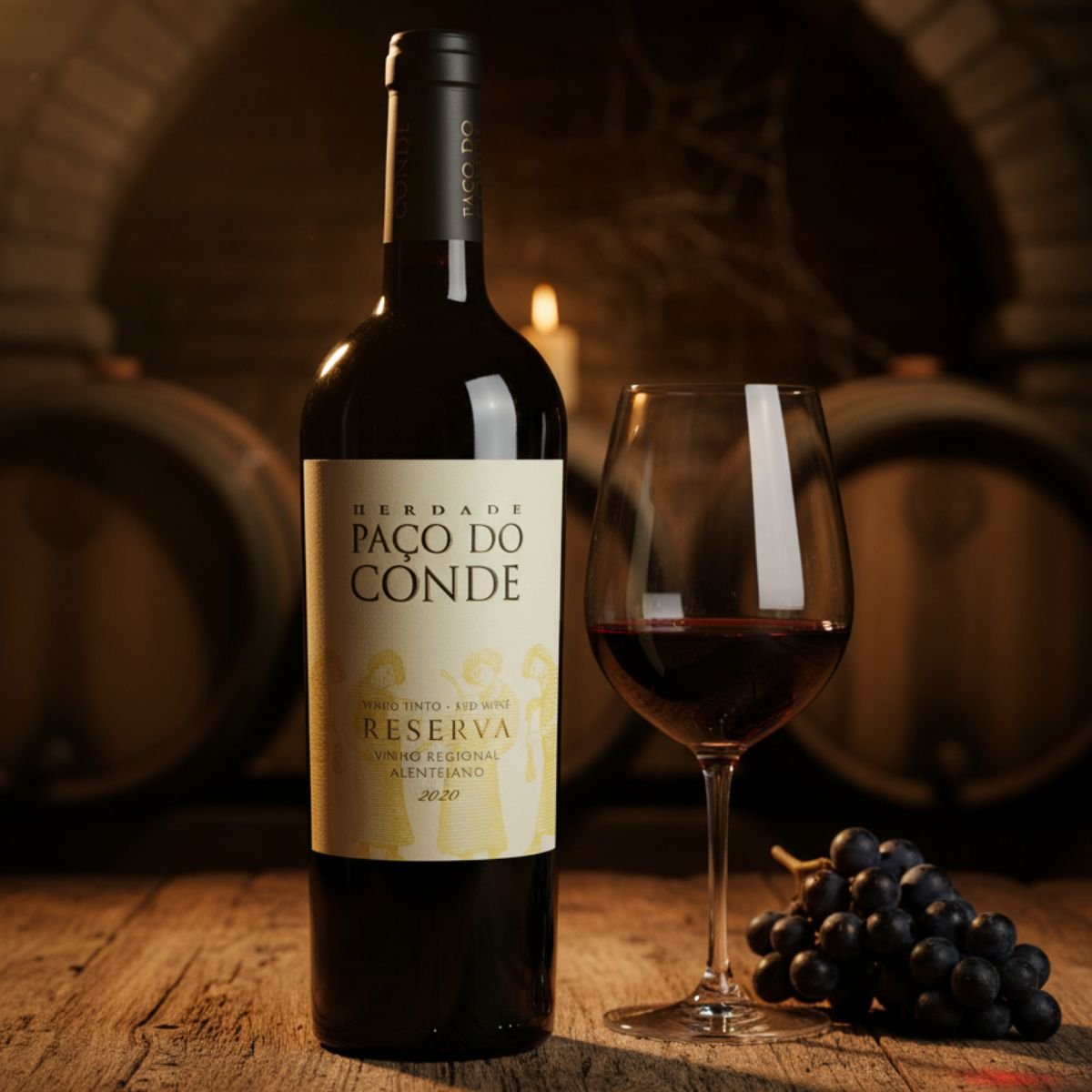 13 vinho tinto reserva herdade paco do conde 750ml